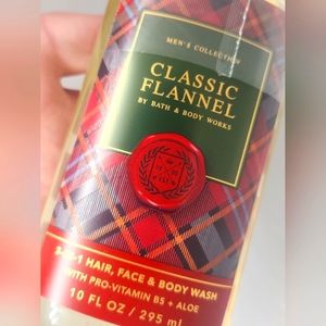 Classic Flannel BBW Men's Collection 3-in1 Hair, Face and Body Wash - 10oz